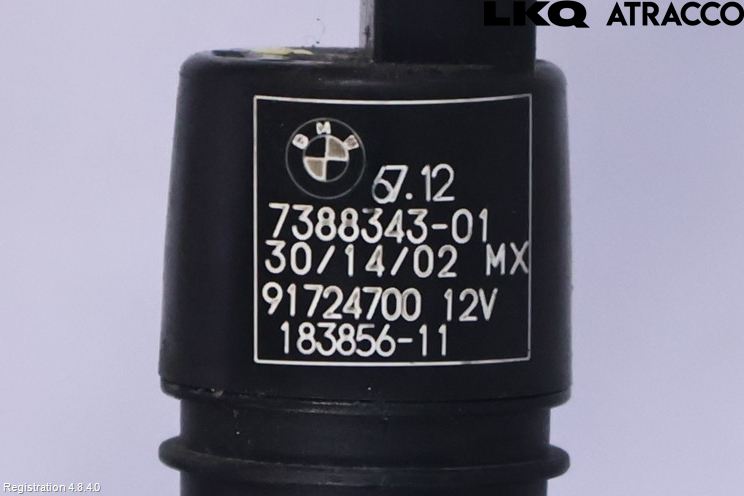 BMW X3 F25 10-17 Spylerpumpe Bakluke
