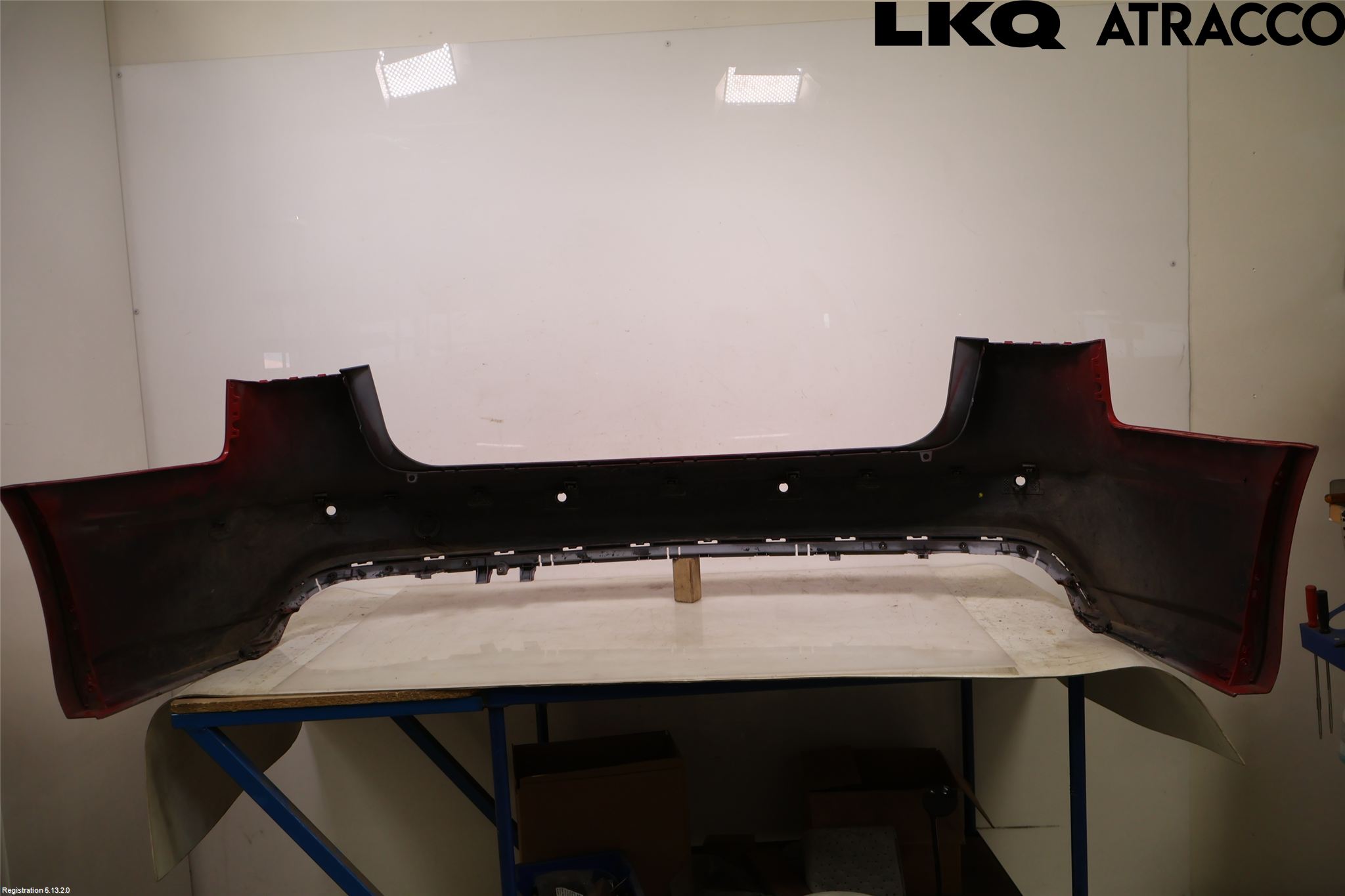 Audi A6/S6 4G 11-18 Støtfanger Bak Overtrekk