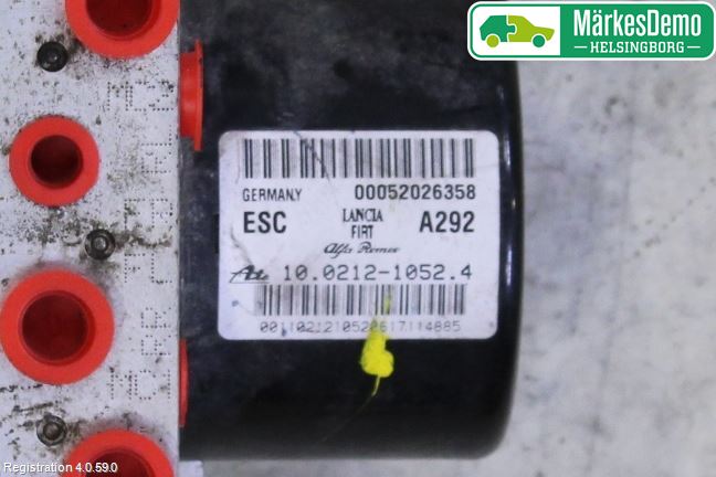 Opel COMBO D 12-18 Abs Hydraulikkaggregat