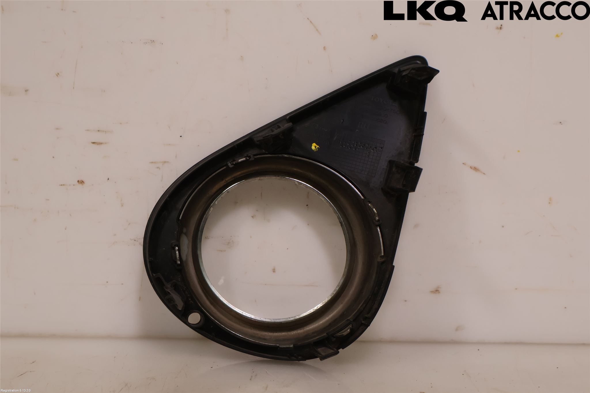 Toyota YARIS XP130 12-14 Frontlykt Kurve-Tåkelys Ramme