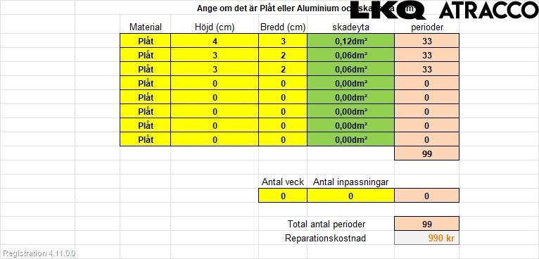 Volkswagen VW POLO 10-17 Dør 4D Bak Venstre