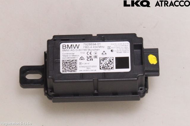 BMW X5 G05 18- Styrenhet Nyckellös System
