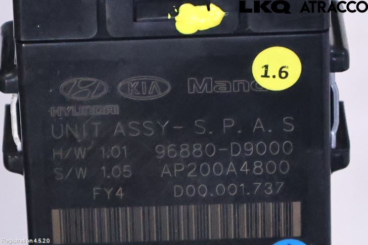 Kia SPORTAGE (QL) 16-21 Styreenhet Parkering
