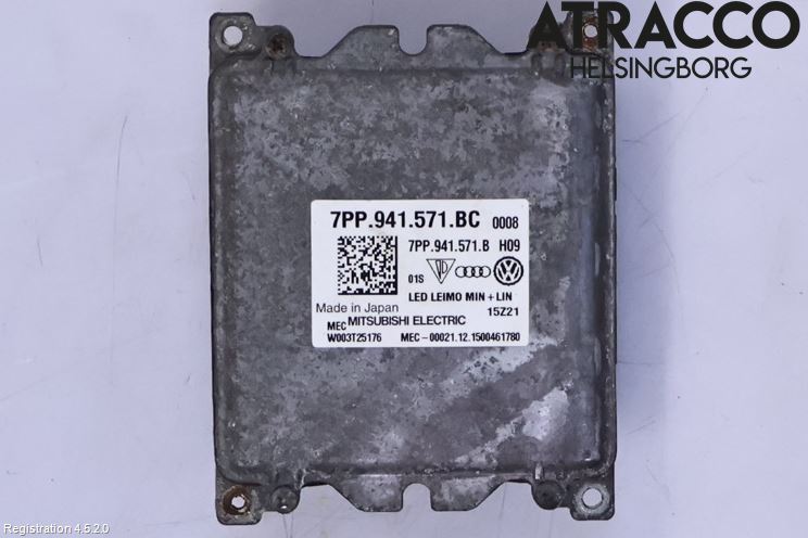 Audi A4/S4 B9 16-19 Styreenhet Xenon