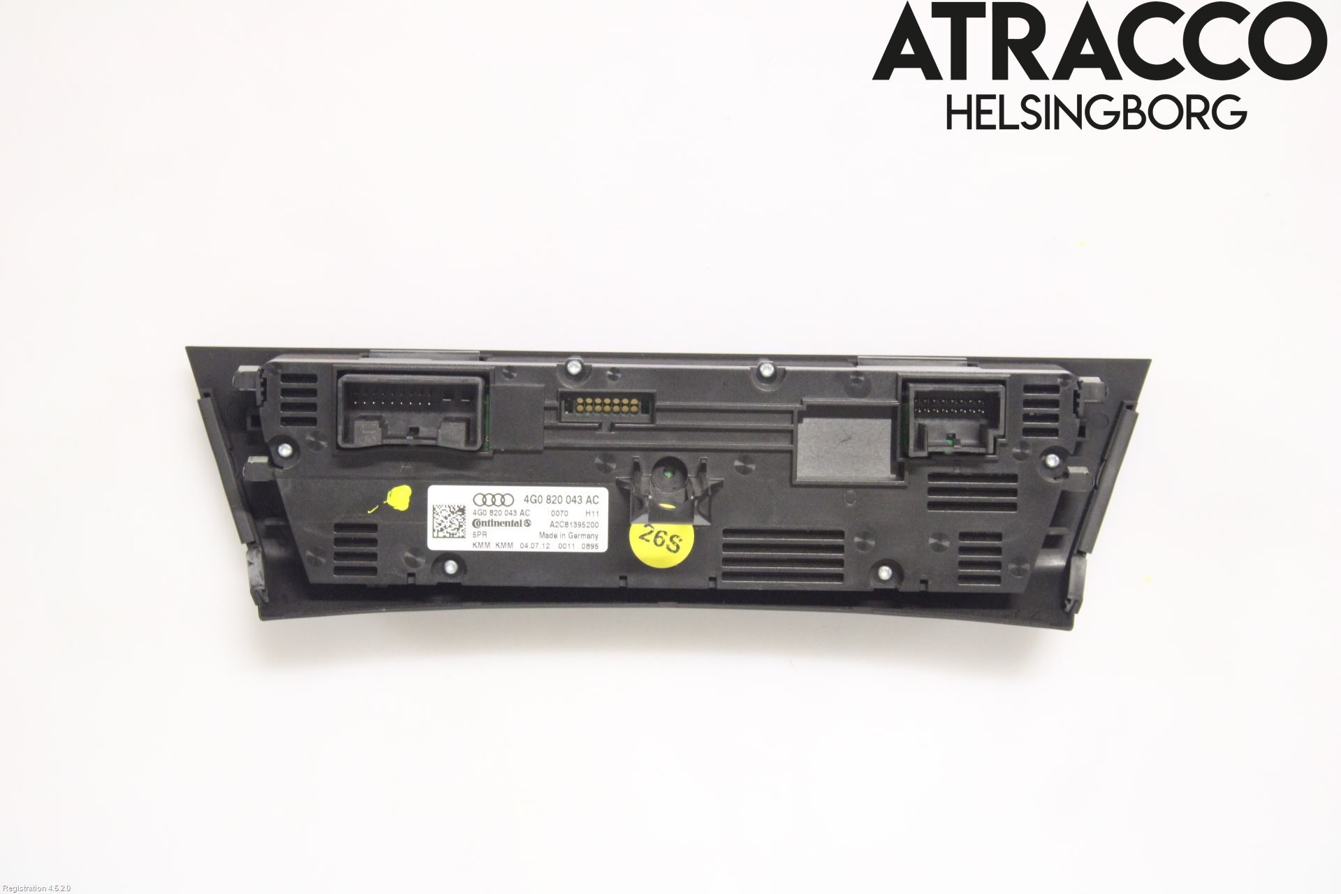 Audi A6/S6 4G 11-18 Varme Ac Betjening-Display