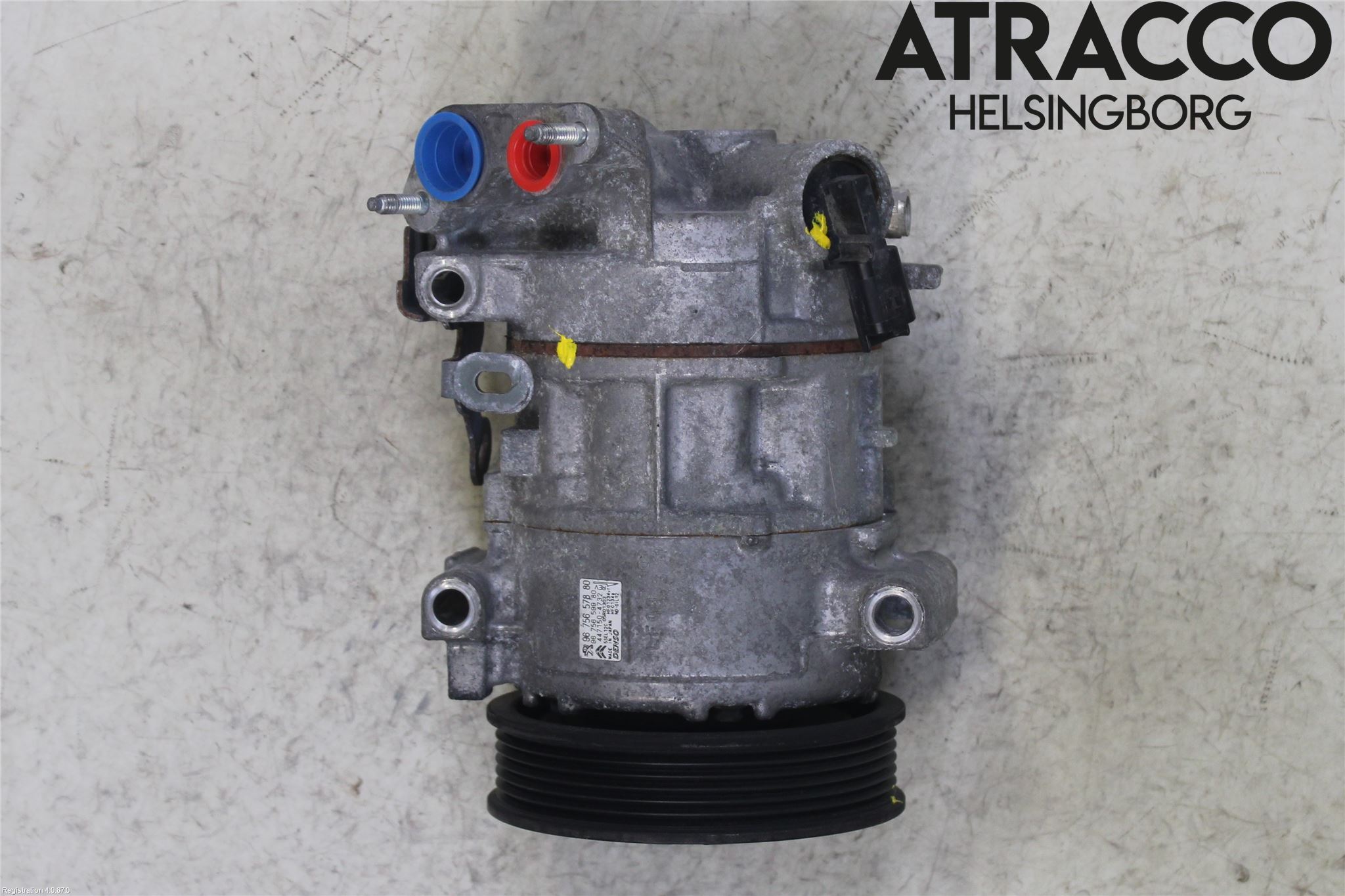 Citroen C4 PICASSO 14-18 Varme Ac Kompressor
