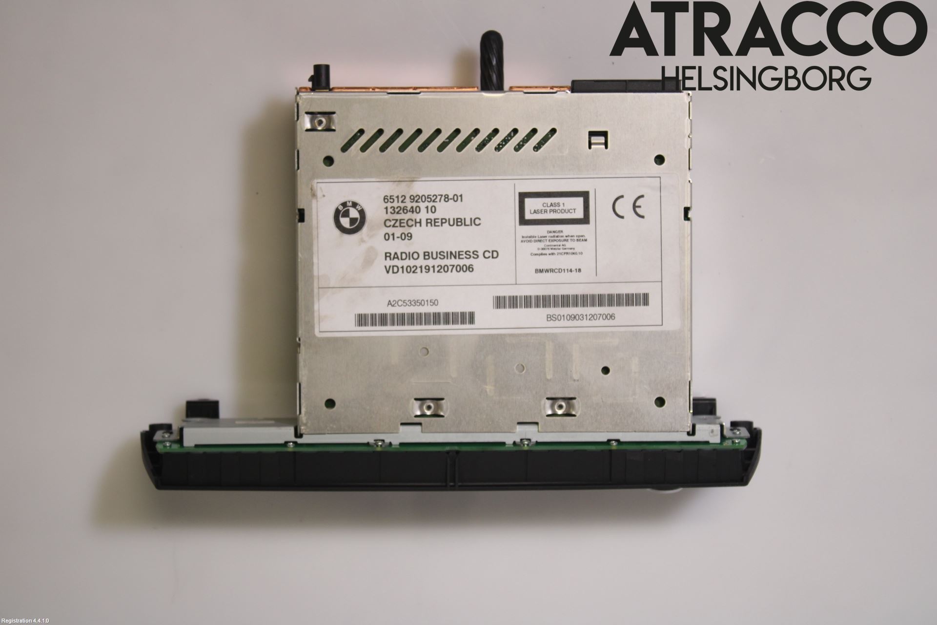 BMW X3 E83     03-10 Stereo Radio Med Cd