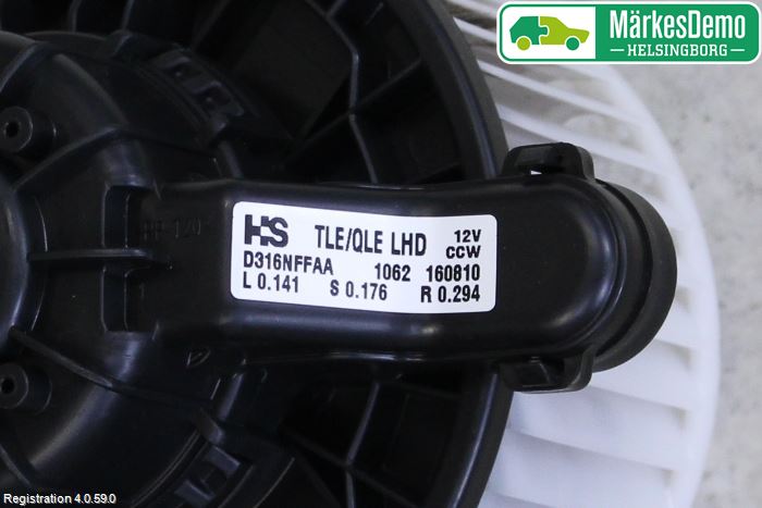 Hyundai TUCSON 05- Varmeapparat Viftemotor