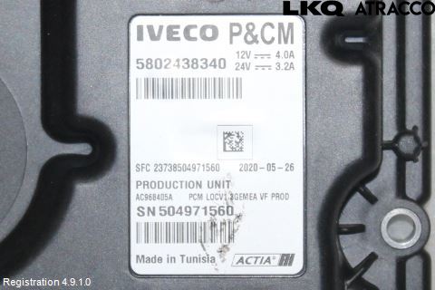 Iveco DAILY 14->> Styreenhet Klima