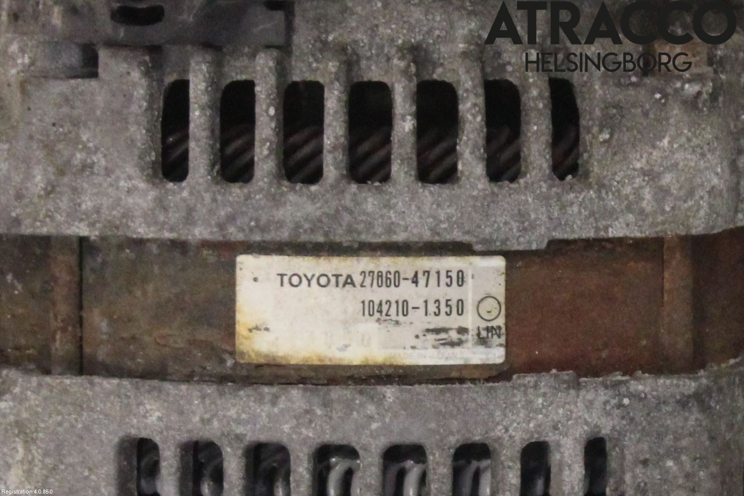 Toyota VERSO-S 11-16 Dynamo