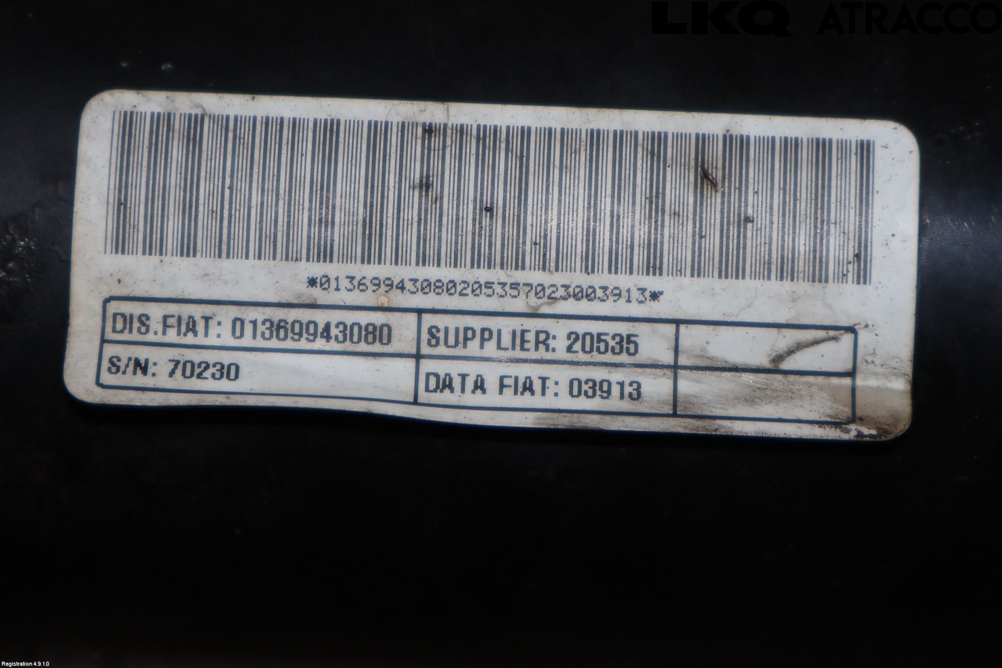Fiat DUCATO 07-15 Servo Snekke - Tannstang