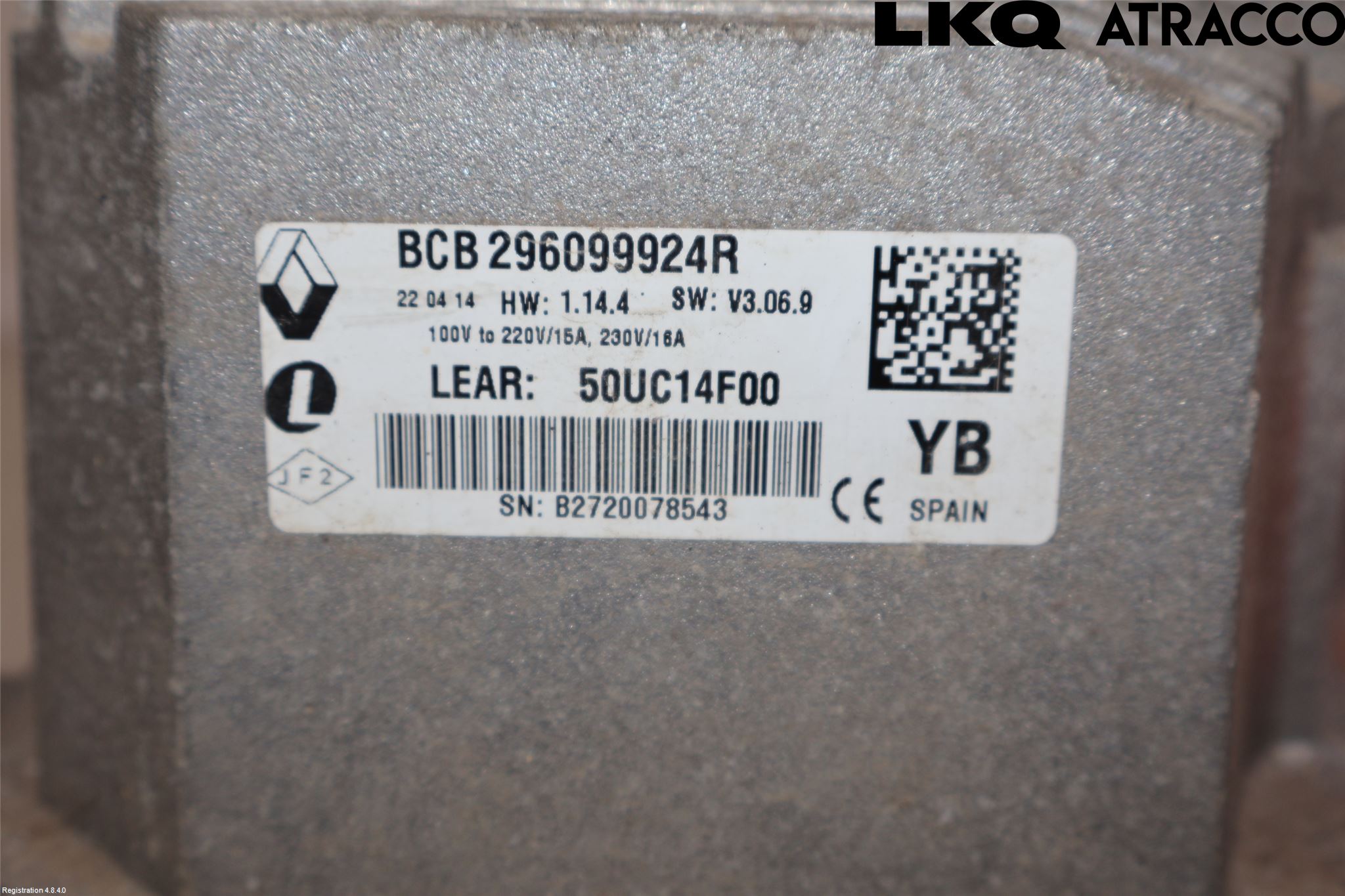 Renault KANGOO II 08-14 Batterilader Hybrid