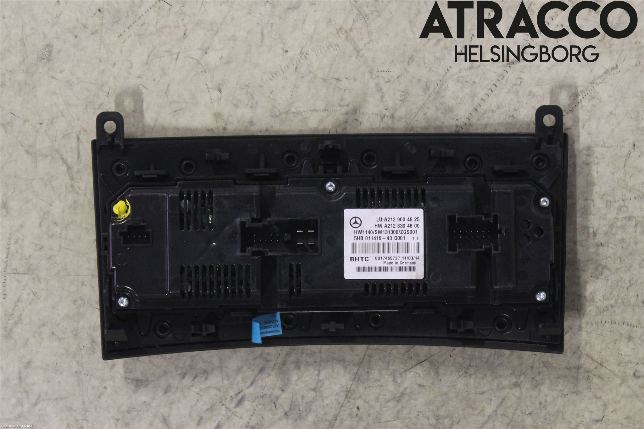 Mercedes-Benz MB E-KLASS (W212) 09-16 Varme Ac Betjening-Display