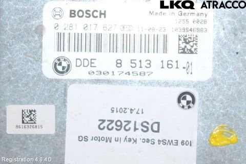BMW 5 F10/F11/F18 09-17 Styreenhet Dieselpumpe