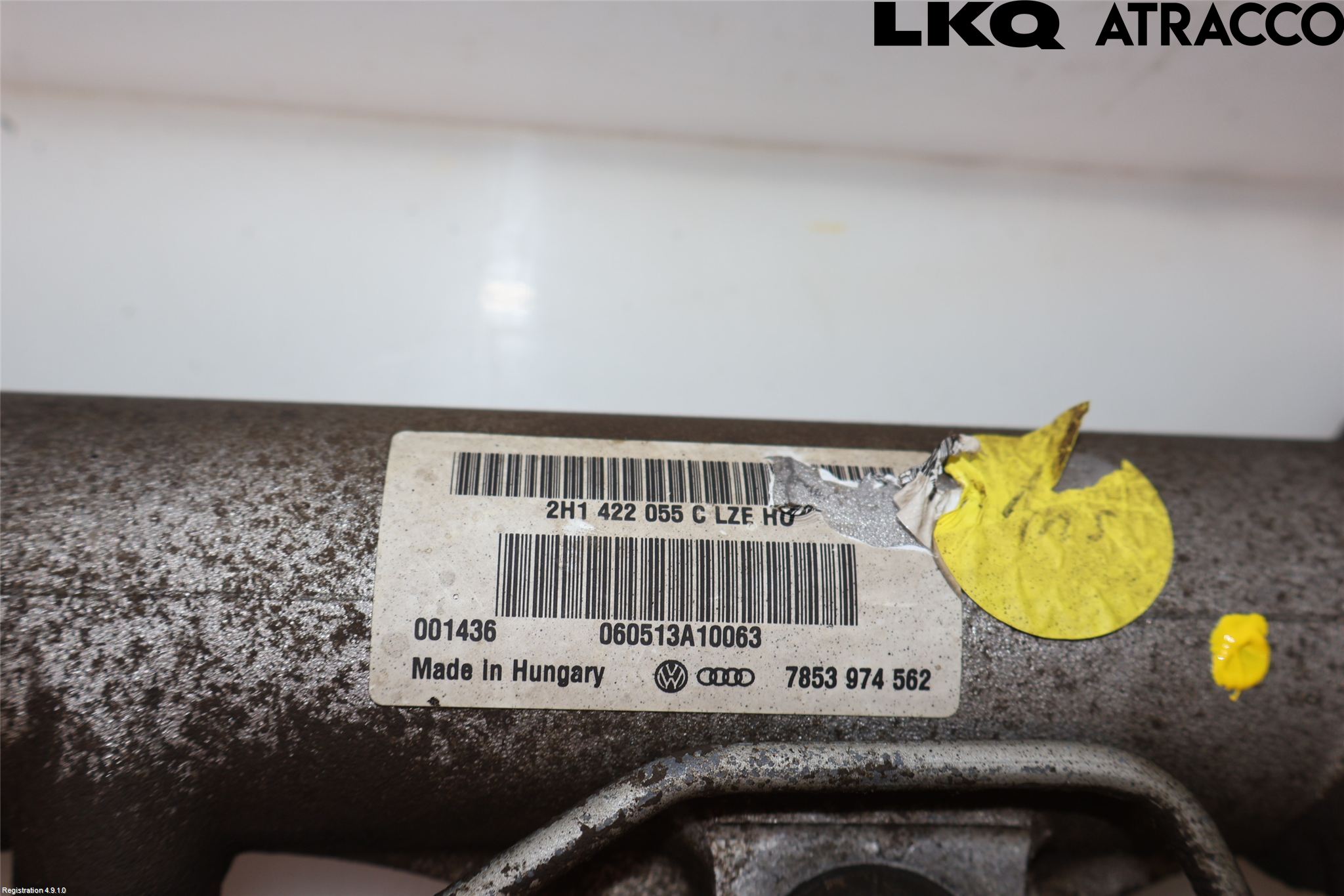 Volkswagen VW AMAROK 2H 10-22 Servo Snekke - Tannstang