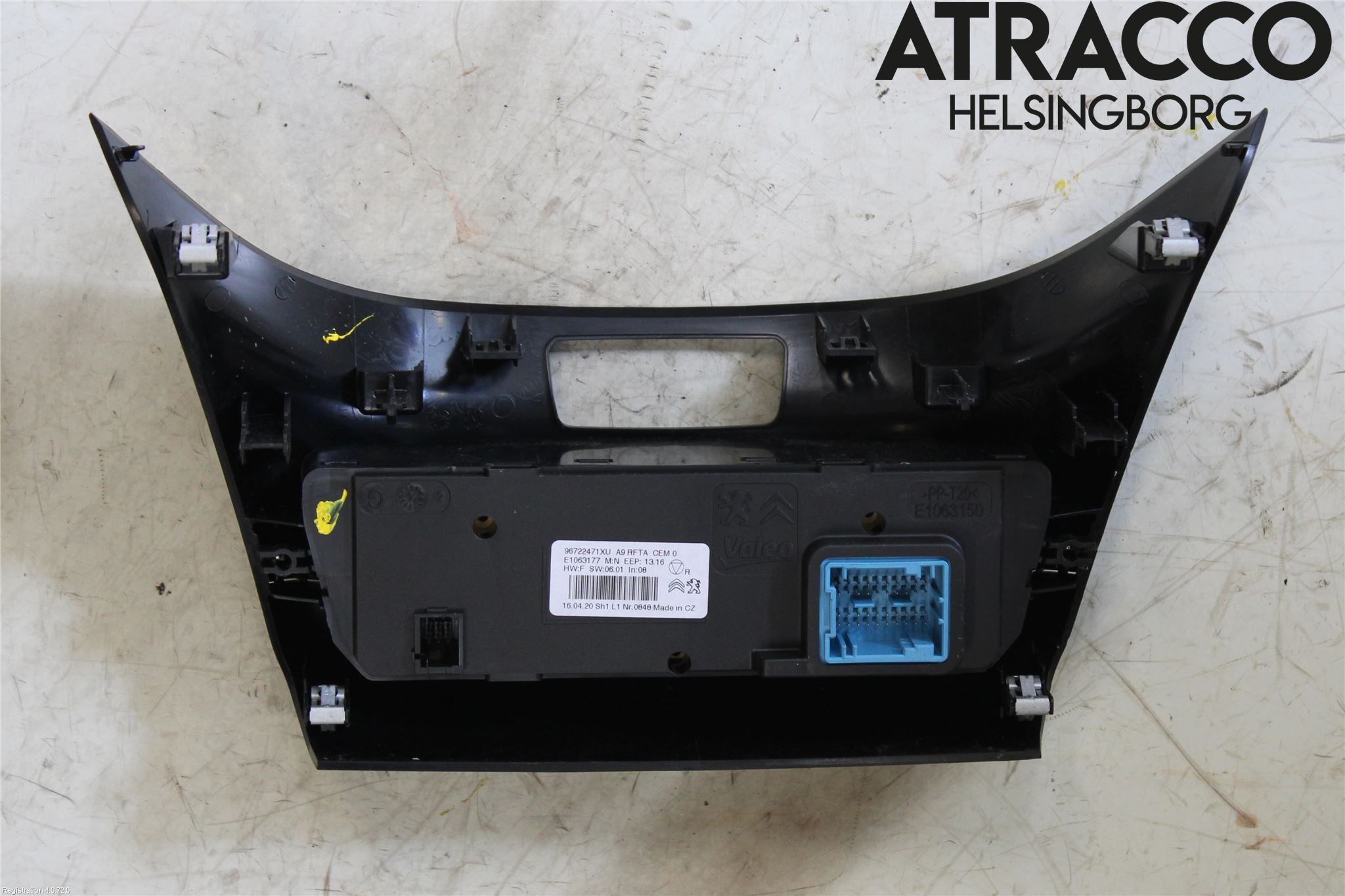 Peugeot PEUGOT 208 16-19 Varme Ac Betjening-Display