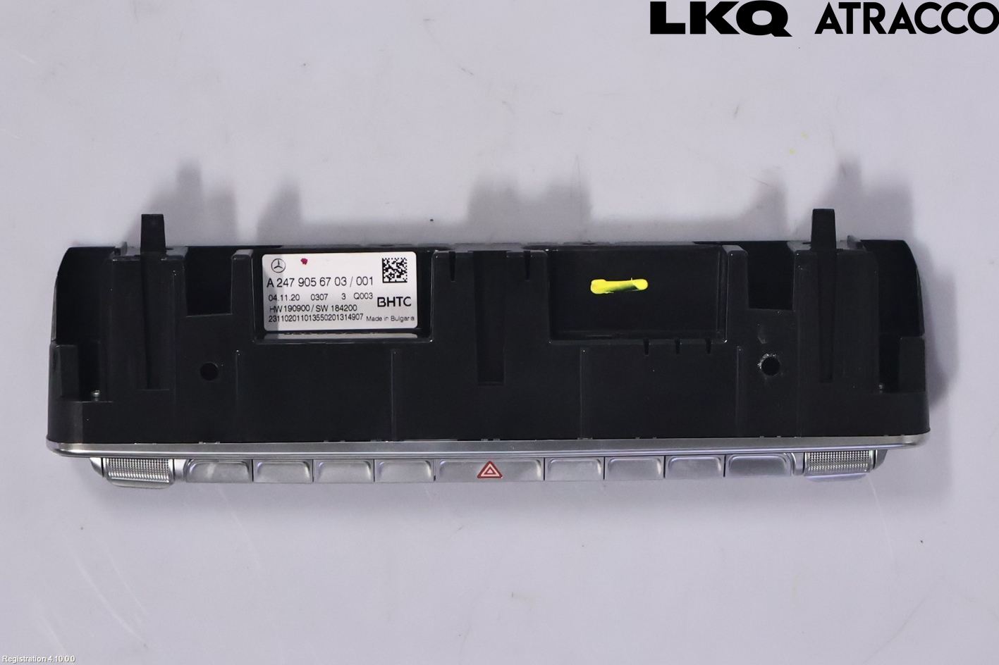 Mercedes-Benz MB B-KLASS (W247) 19- Varme Ac Betjening-Display