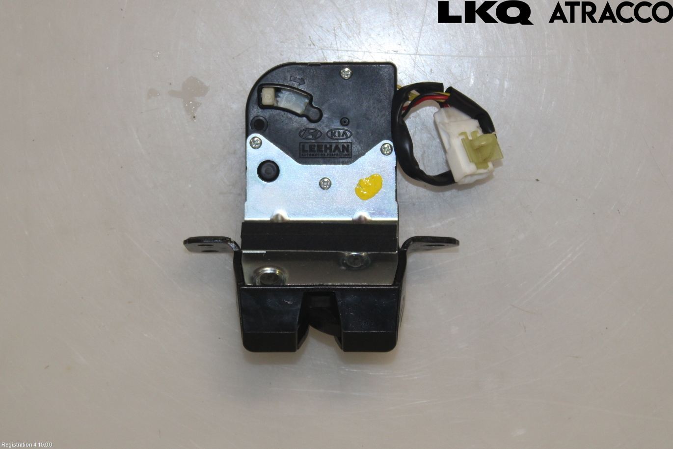 Kia RIO 12-16 Bakluke-Lokk Låsekasse