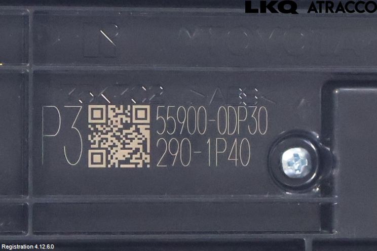 Toyota YARIS XP21 20- Varme Ac Betjening-Display