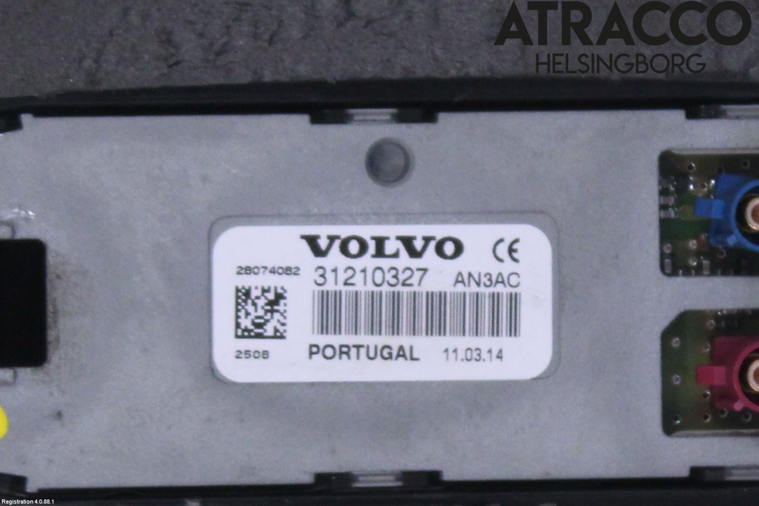 Volvo XC70 14-16 Stereo Antenne Radio-Tv