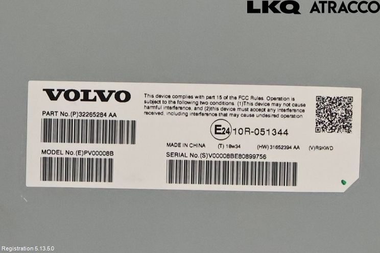 Volvo XC40/RECHARGE 18- Stereo Forsterker