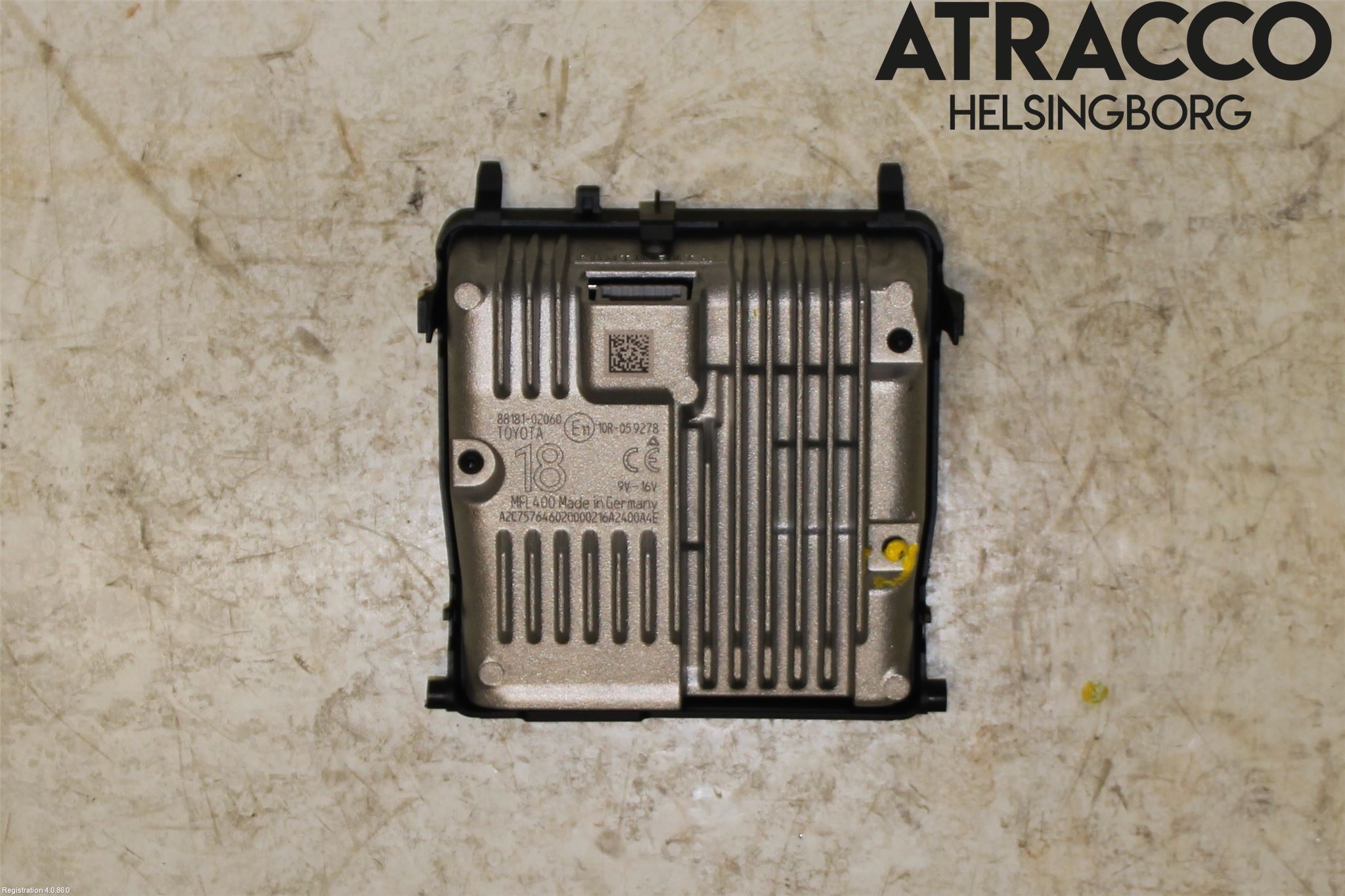 Toyota AURIS 13-19 Sensor Kollisjonsbeskyttelse