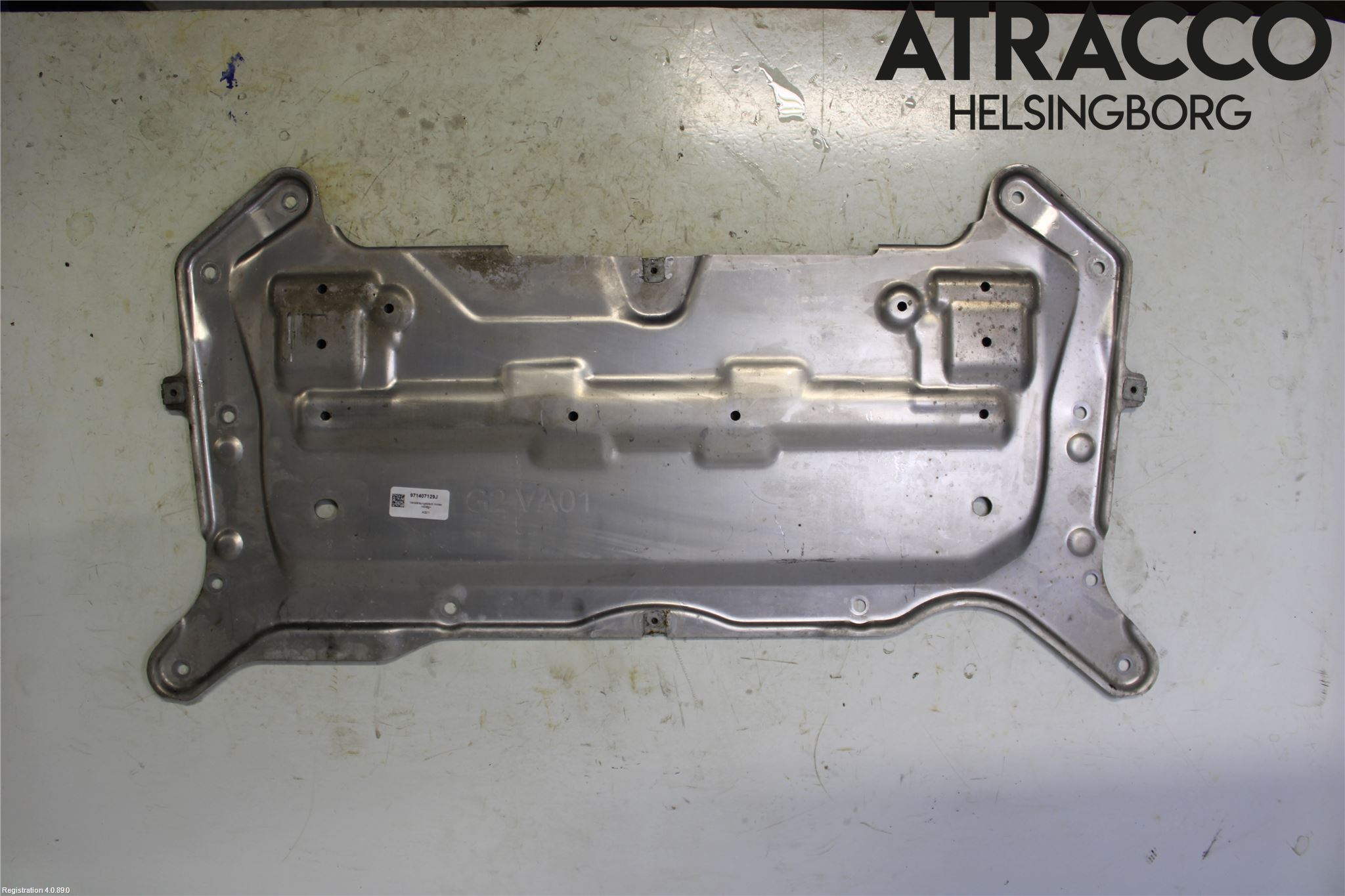 Porsche PANAMERA 09- Bunnplate U Motor-Gear-Dørk