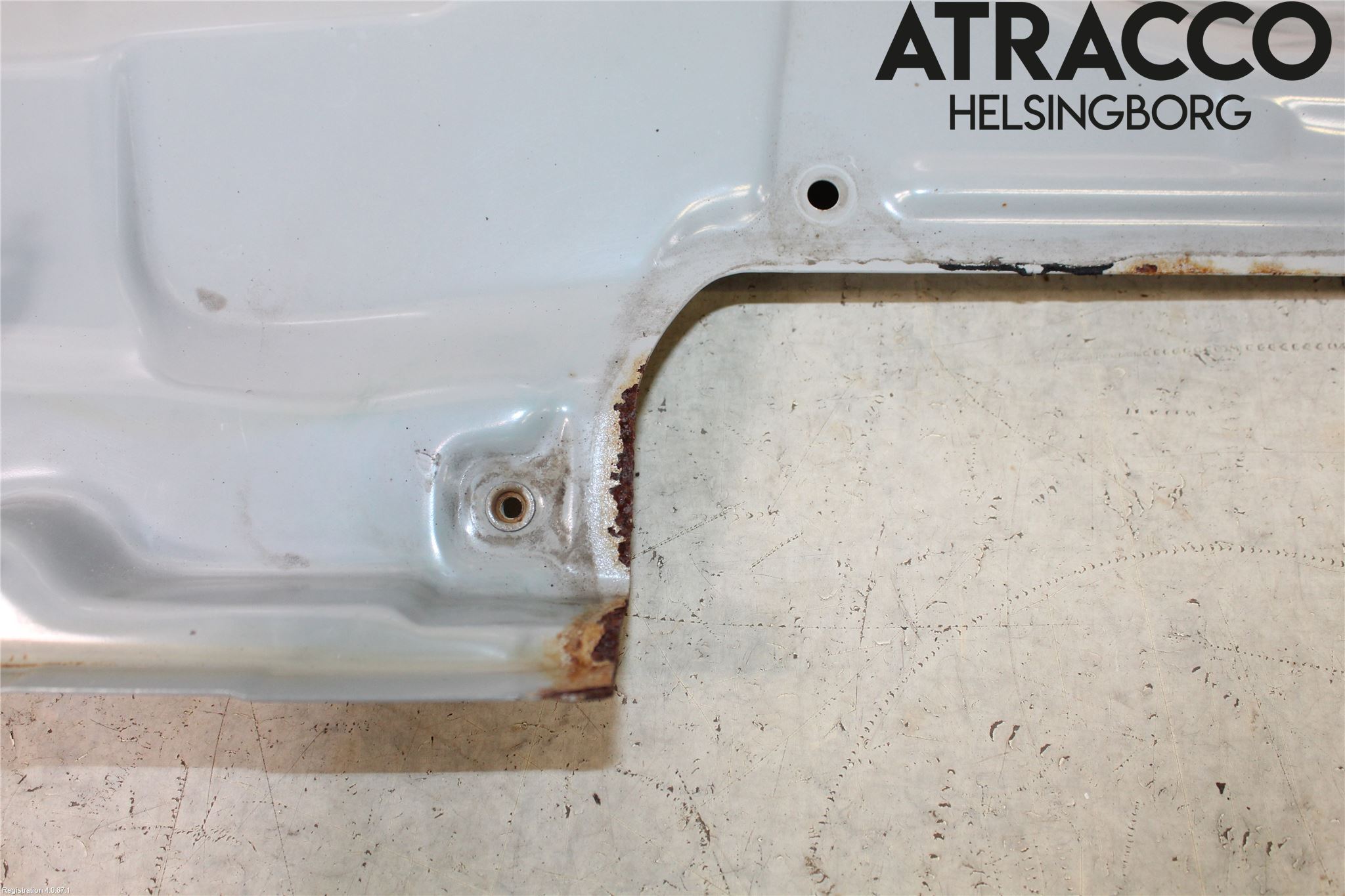 Renault KANGOO II 15-21 Visker Deksel-Grill-Under Frr