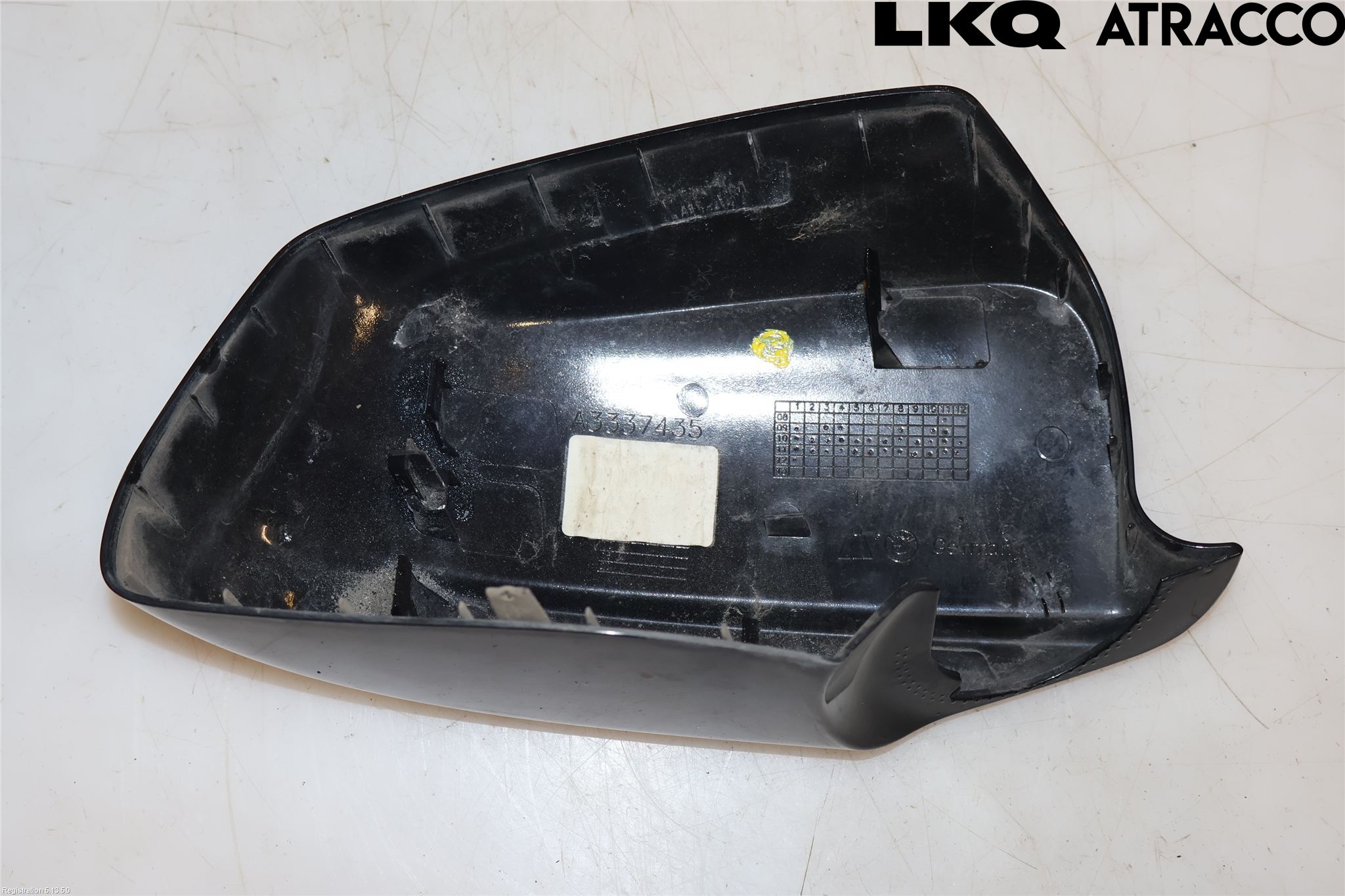 BMW 5 F10/F11/F18 09-17 Speil V Ytre Speilhus