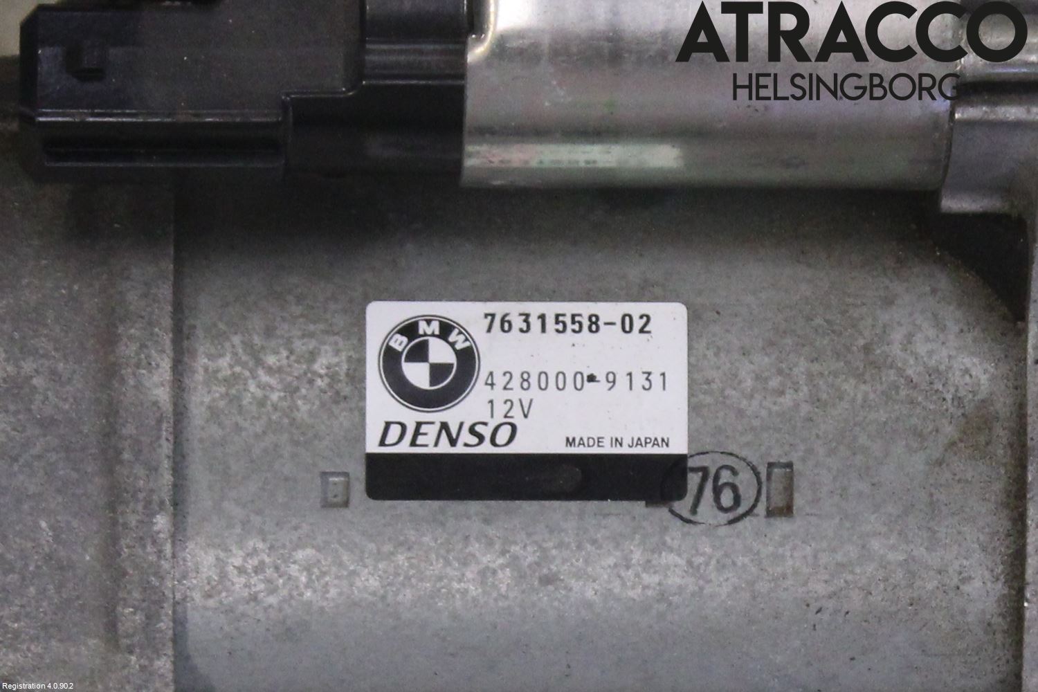 BMW 3 F30/F31/F80 12-19 Startmotor