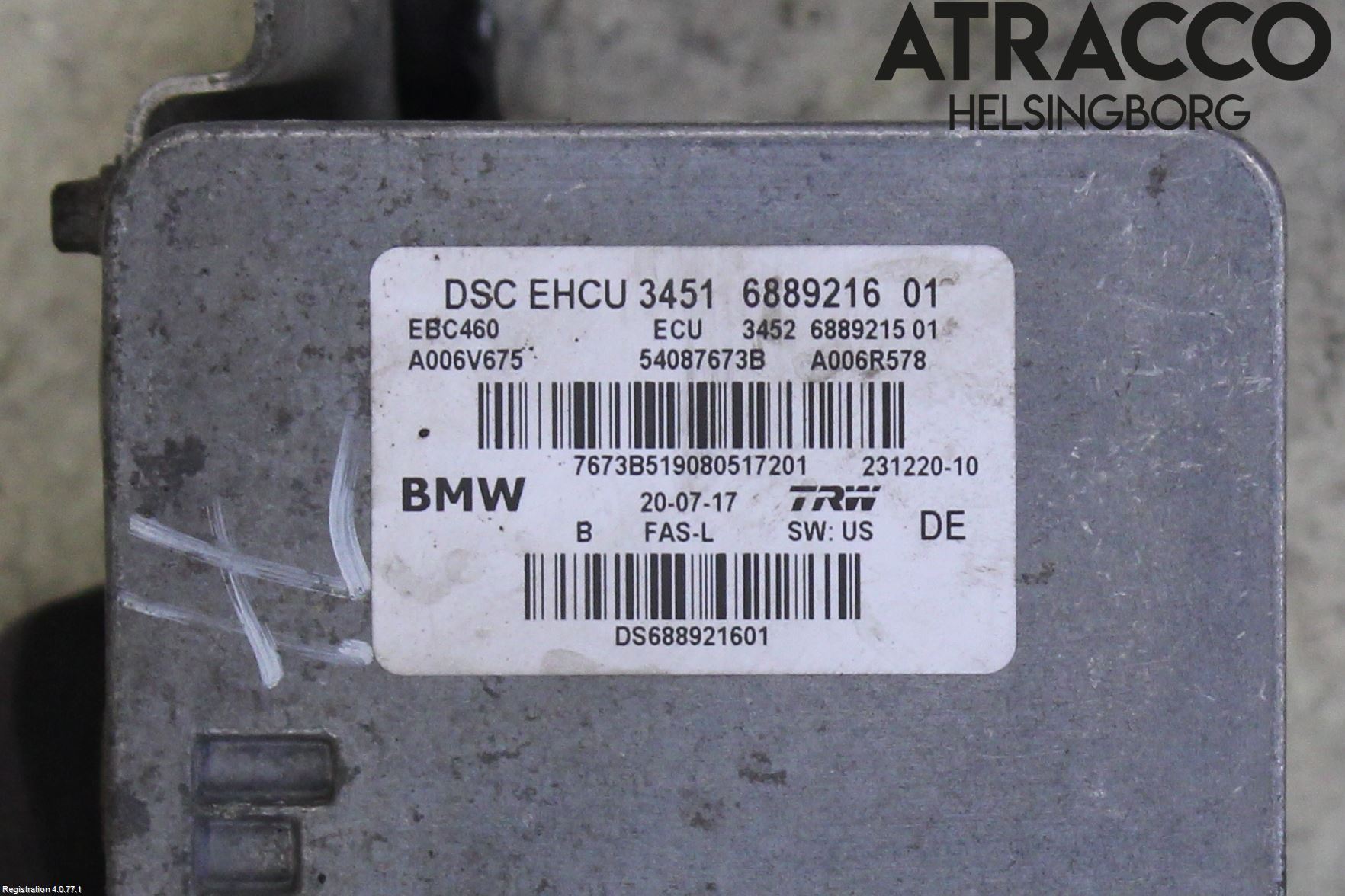 BMW 5 G30/G31/F90 17-23 Abs Hydraulikkaggregat