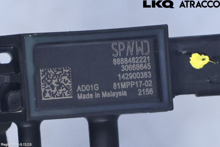 Volvo V90 17->> Sensor Temp-Trykk Avgass