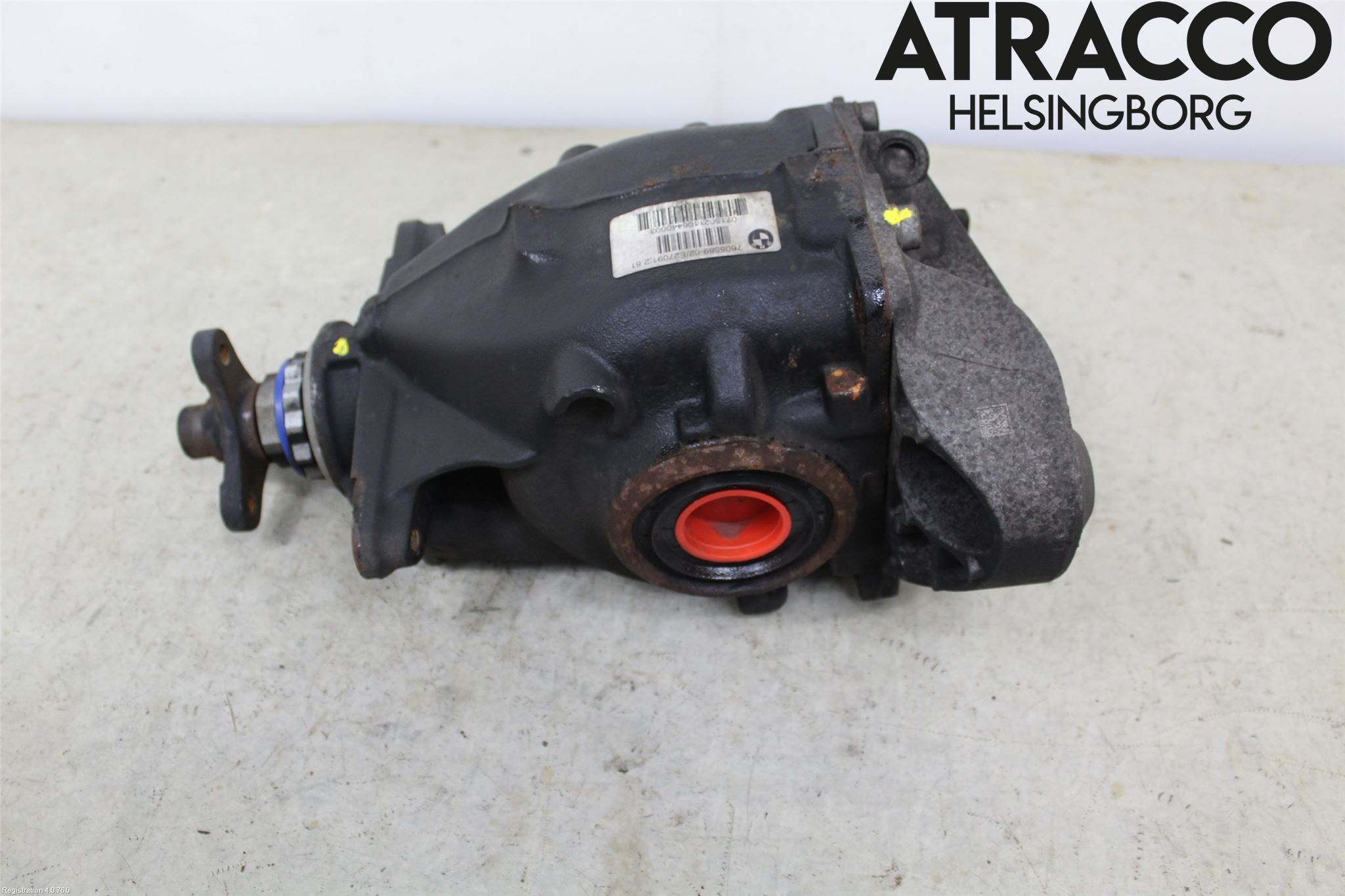 BMW 3 F30/F31/F80 12-19 Bakaksel Kardang Bak -Diff