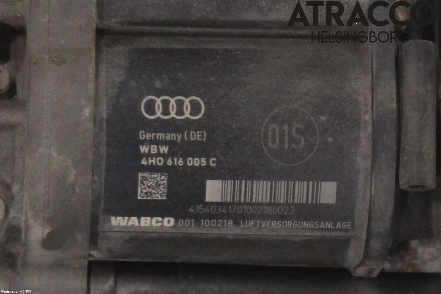Audi A8/S8 4H 10-17 Fjæring Kompressor Støtd-Fjæri
