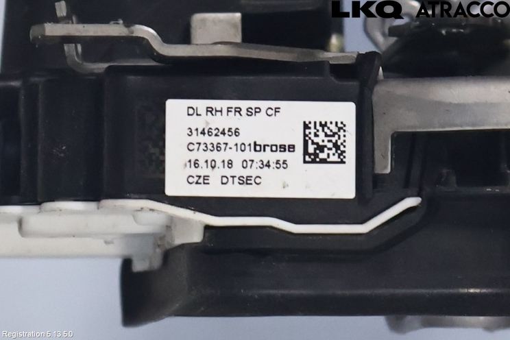 Volvo XC40/RECHARGE 18- Dørlås - Låsekasse