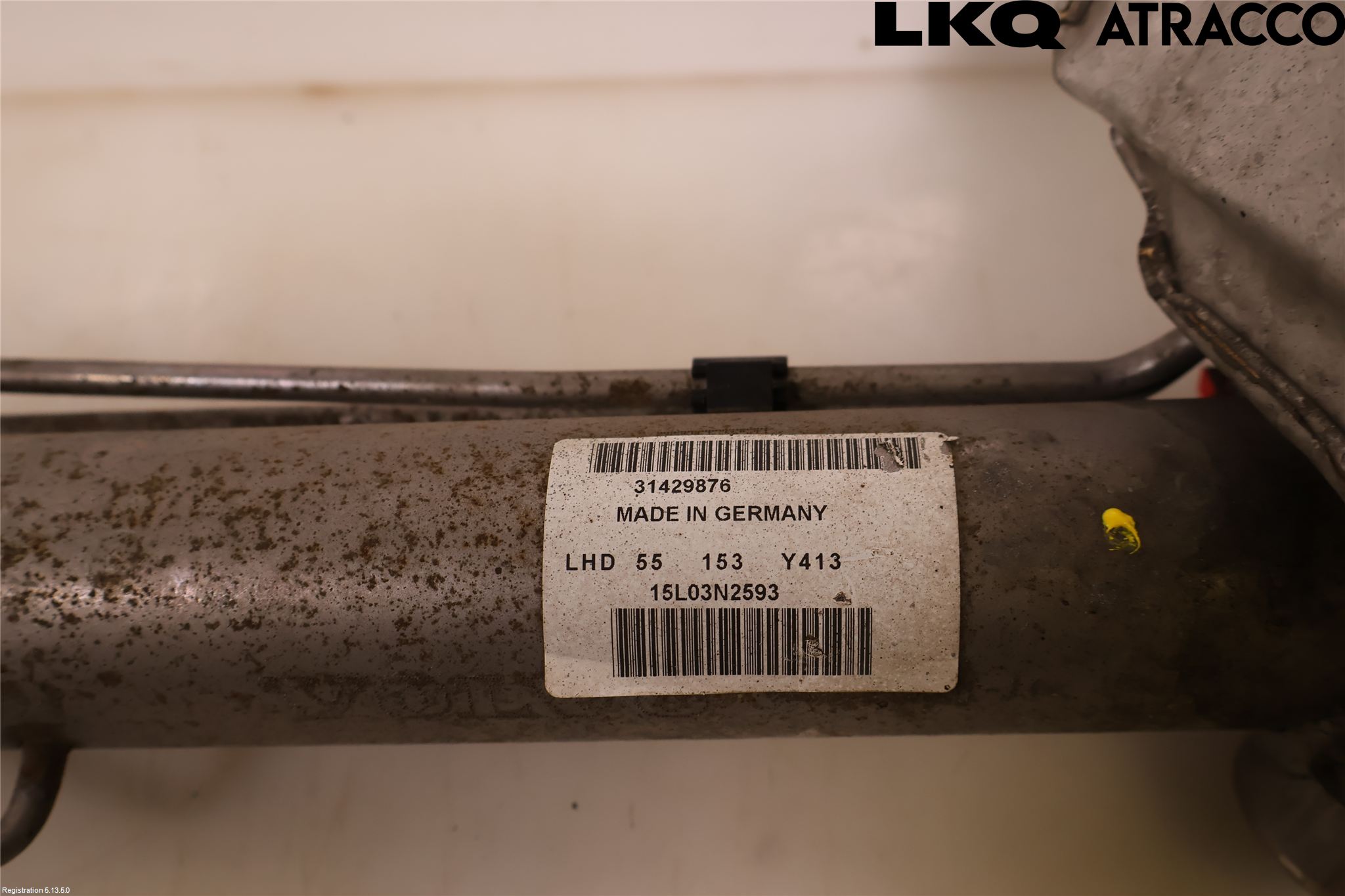Volvo XC60 14-17 Servo Snekke - Tannstang