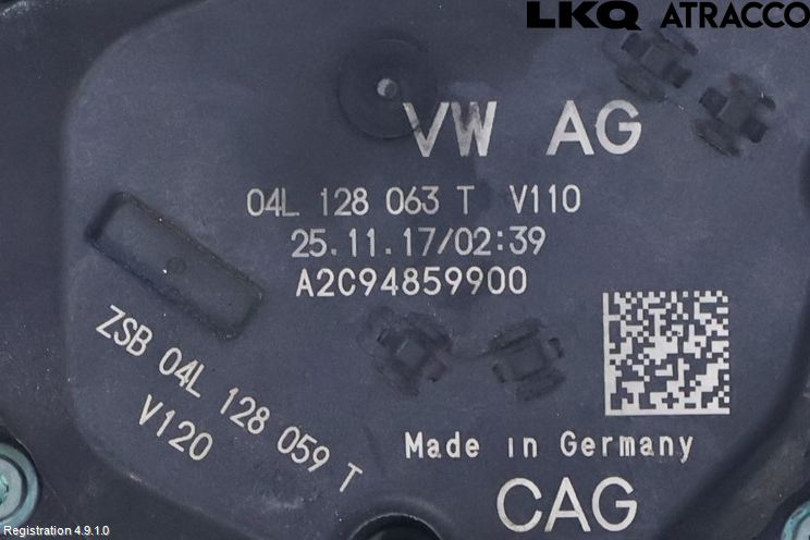 Audi A4/S4 B9 16-19 Inns Spjeldhus