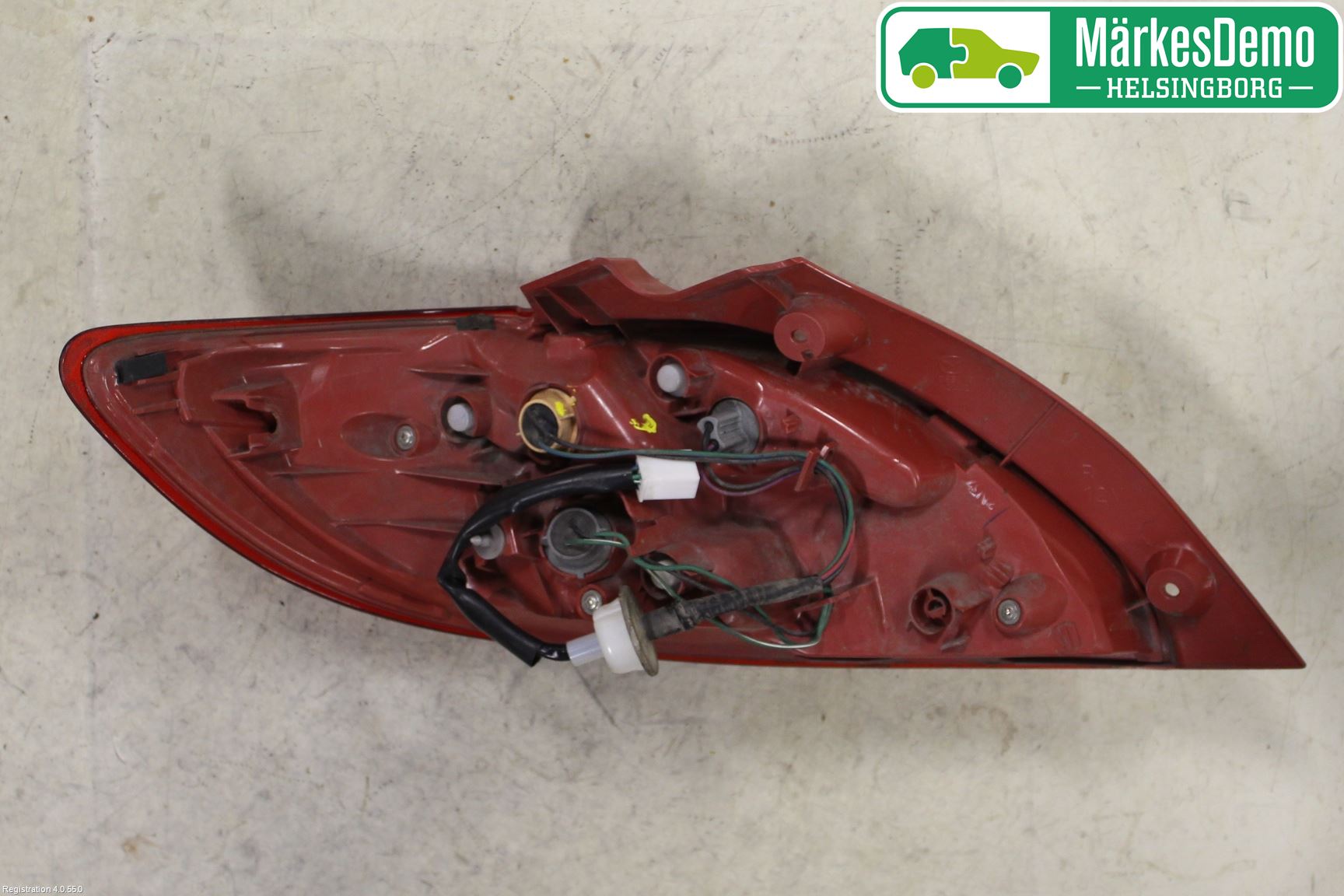 Mazda 2 (DE) 08-15 Baklykt Høyre