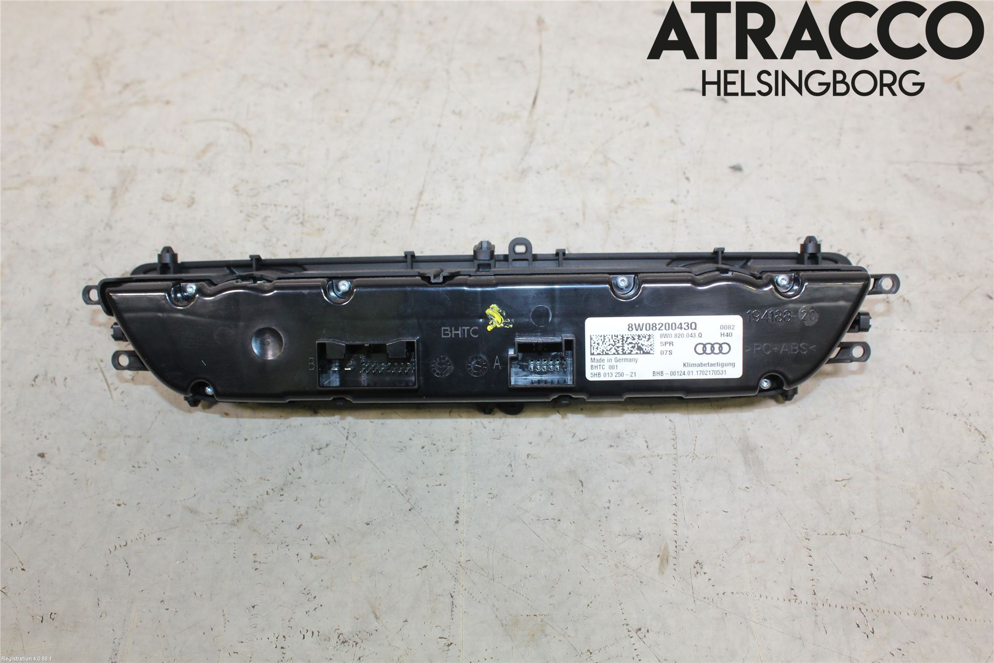 Audi A4/S4 B9 16-19 Varme Ac Betjening-Display