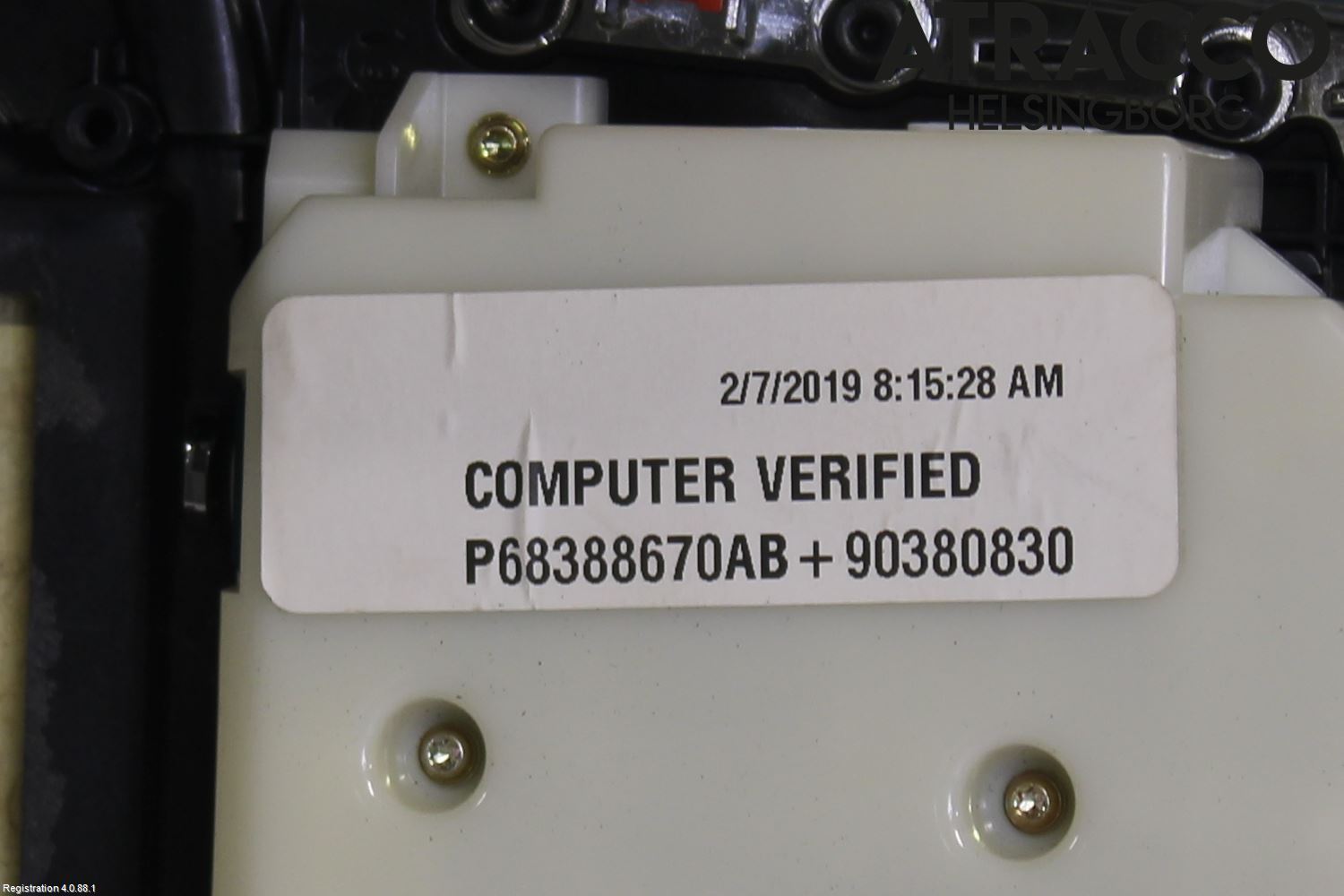 Jeep GRAND CHEROKEE 10-20 Varme Ac Betjening-Display