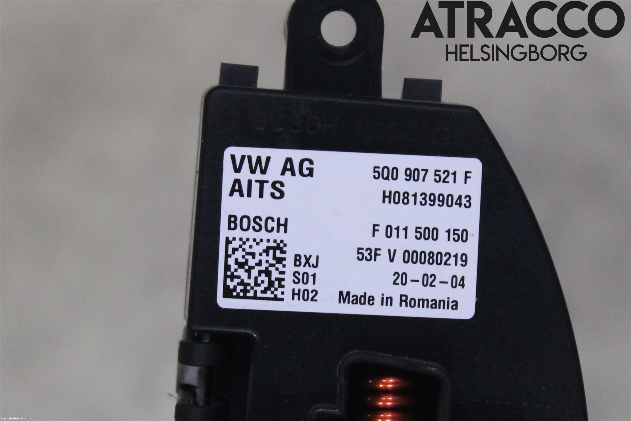 Volkswagen VW TRANSP/CARAVELLE (T6) 16-22 Varmeapparat Viftemotstand