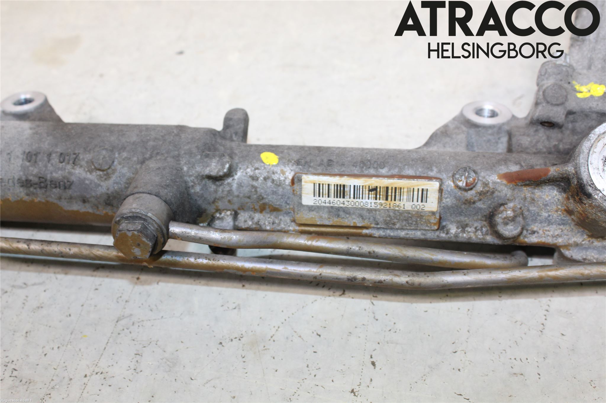 Mercedes-Benz MB C-KLASS (W204) 07-15 Servo Snekke - Tannstang