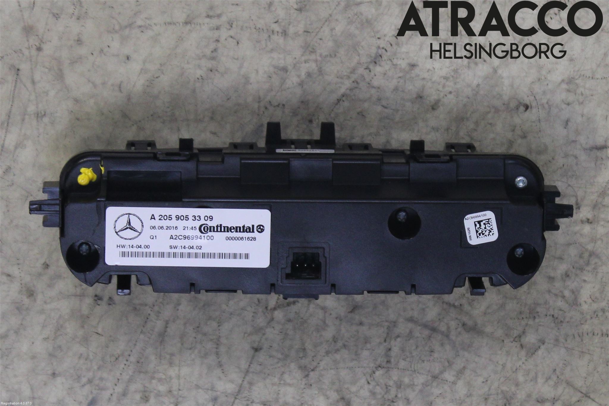Mercedes-Benz MB VITO/V-KLASS (W640,W447,W448) 14- Varme Ac Betjening-Display