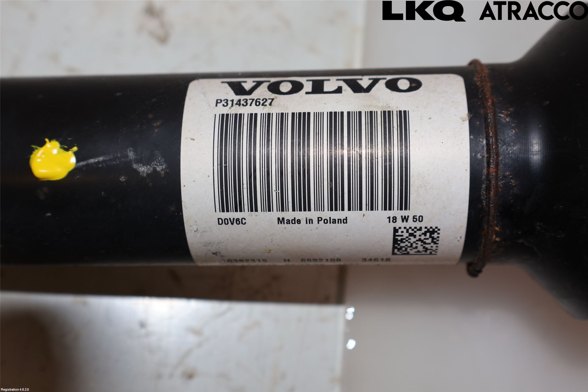Volvo V60 19- Mellomaksel Kompl