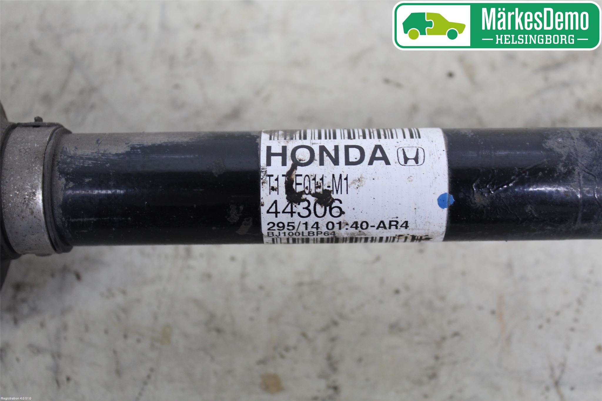 Honda CR-V 13-18 Drivaksel Foran Kompl Venstre
