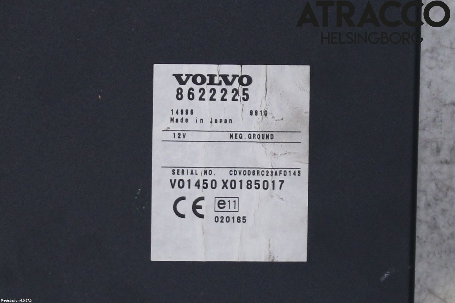 Volvo S80 99-03 Stereo Cd Veksler