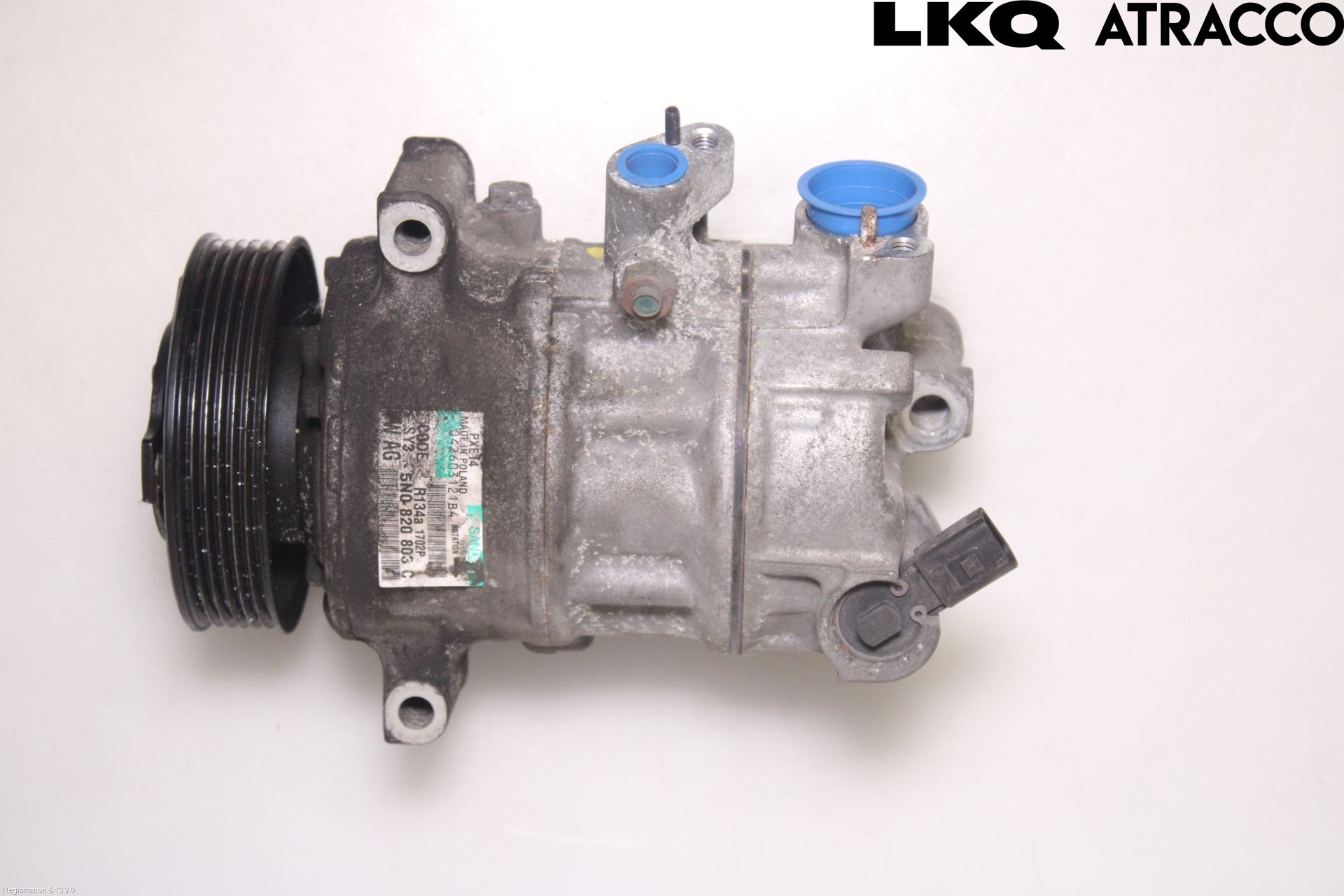 Volkswagen VW PASSAT 11-14 Varme Ac Kompressor