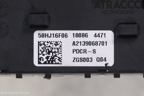 Mercedes-Benz MB E-KLASS (W213) 16-23 Sikringsboks - Elsentral