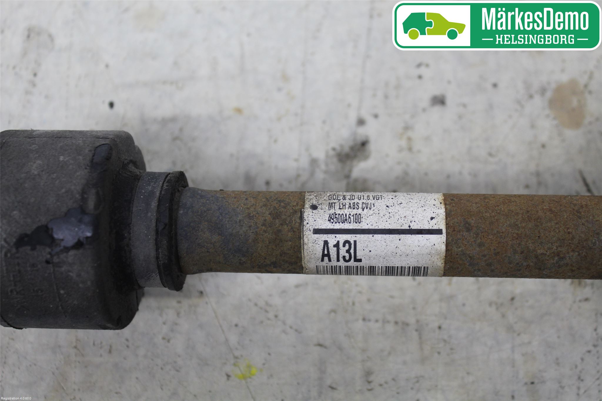 Hyundai i30 GD 13-17 Drivaksel Foran Kompl Venstre