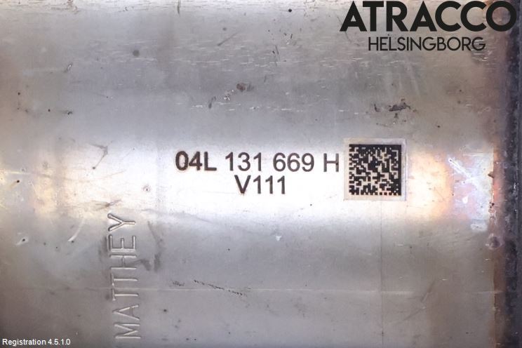 Audi A6/S6 4G 11-18 Eksos Partikketfilter